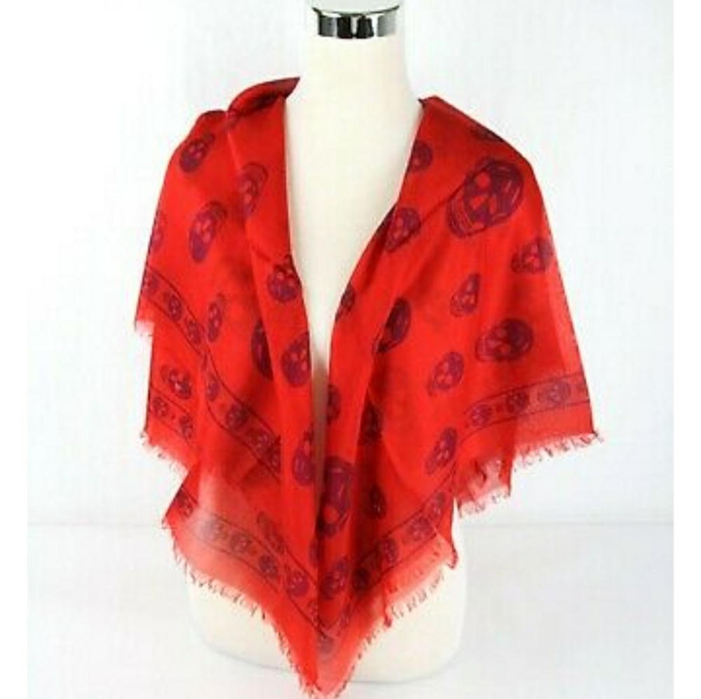 Alexander Mcqueen silk scarf